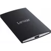 Lexar SL500 portable SSD 1 TB, USB-C, USB 3.2 Gen 2x2, Lesen bis zu 2000 MB/s / Schreiben bis zu 1800 MB/s, 43 g, Schwarz