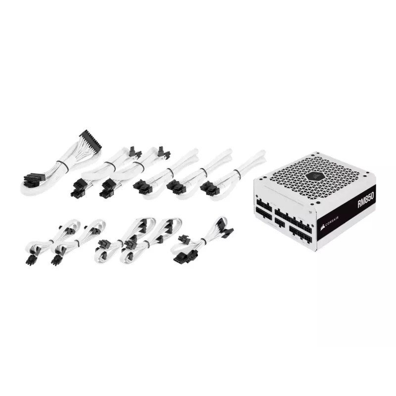 Corsair | Vollmodulares Netzteil | RM White Series RM850 | 850 W