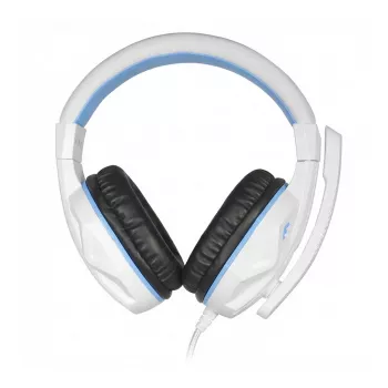 Steelplay HP44 Kabelgebundenes Gaming-Headset, Weiß/Blau, PS5