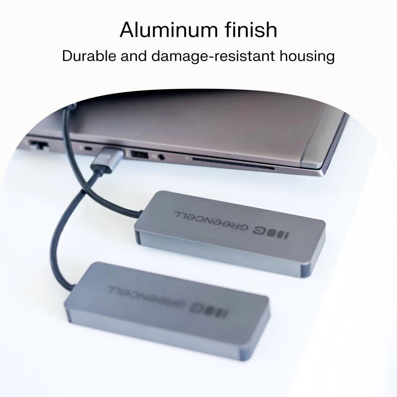 USB-Hub Green Cell HUB-GC-C4A — 4-Port USB-C 3.0 Hub