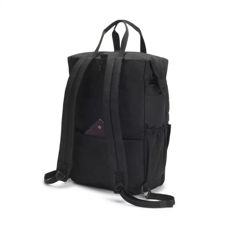 DICOTA Eco Rucksack Dual GO 39,6 cm (15,6 Zoll) Schwarz Tragegriff Schultergurt