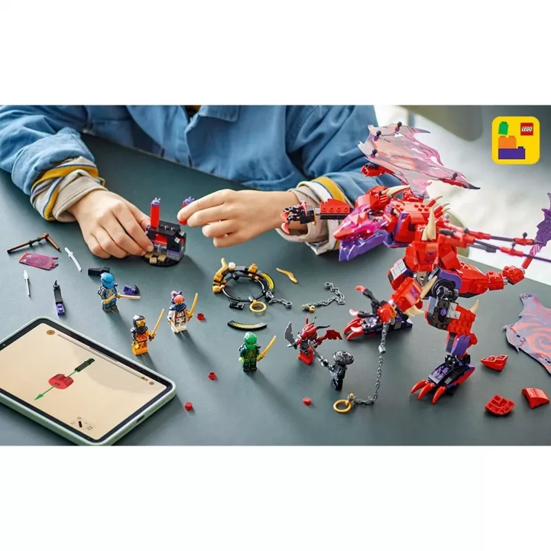 LEGO NINJAGO 71832 Thunderfang Drachen des Chaos