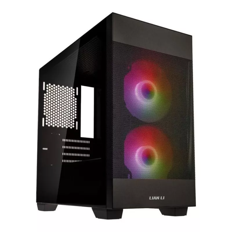 PC-Gehäuse Lian Li LANCOOL 205 Mesh C Midi Tower Weiß