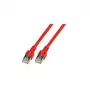 EFB-Elektronik RJ45 Patchkabel Cat.5e SF/UTP PVC CCA Rot 1m Hersteller: EFB Elektronik (K5458.1)
