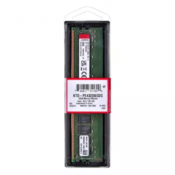 Kingston Technology KTD-PE432D8/32G Speichermodul 32 GB 1 x 32 GB DDR4 3200 MT/s 288-Pin DIMM ECC