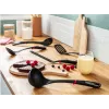 Pastalöffel Tefal K20602, Silikon, hitzebeständig bis 220 °C, schwarz, TPR-Griff