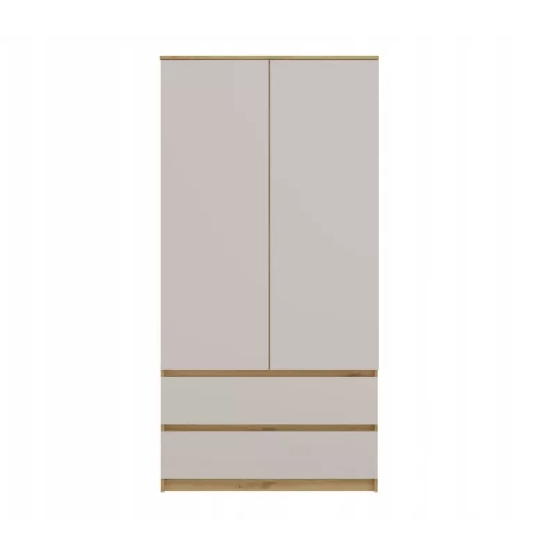 MALWA SS-90 wardrobe Artisan-Eiche/Kaschmir