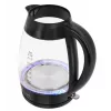 Lafe Essential XL CEG016 Glas-Wasserkocher, 2 l, 2200 W, schwarz