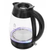 Lafe Essential XL CEG016 Glas-Wasserkocher, 2 l, 2200 W, schwarz