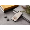 Smartphone-Hülle Man and Wood für iPhone X/XS, Apfelbaumholz, schwarz