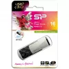 Silicon Power Blaze B30 SP016GBUF3B30V1K USB-Stick, 16 GB, USB 3.0, Schwarz