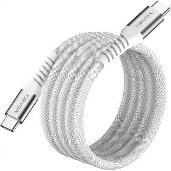 USB-C-zu-USB-C-Kabel Nevox 2478 – USB 2.0, 48V 5A, 240W, Stecker-zu-Stecker