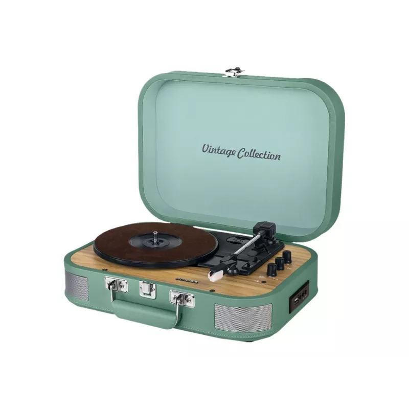 Muse MT-201WG Plattenspieler-Stereoanlage, USB-Anschluss, AUX-Eingang