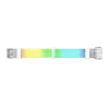 Gamemax PSU-Verlängerungskabel VGA/CPU 2x8PIN-W, Weiß