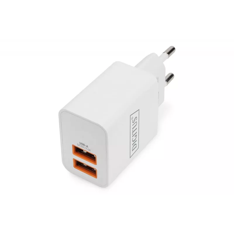 USB-Ladegerät Indoor Digitus DA-10061 2x USB-A 15,5W