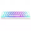 Thock Compact Wireless Pudding Onyx White, Gaming-Tastatur Weiß, DE-Layout, Kailh Box Red