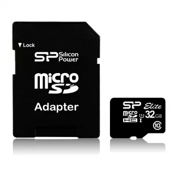 Silicon Power Elite Speicherkarte 16 GB MicroSDHC Class 10 UHS-I