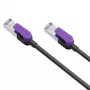 Netzwerkkabel CABLETIME Kabel Cat8 S/STP 2 m schwarz