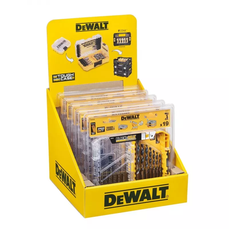 DeWalt DT70728-QZ Metallbohrer-Satz, 19-teilig