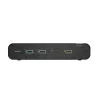 Belkin F1DN204KVM-UNN4 Universal Secure Dual-Head 4P Desktop-KVM-Switch