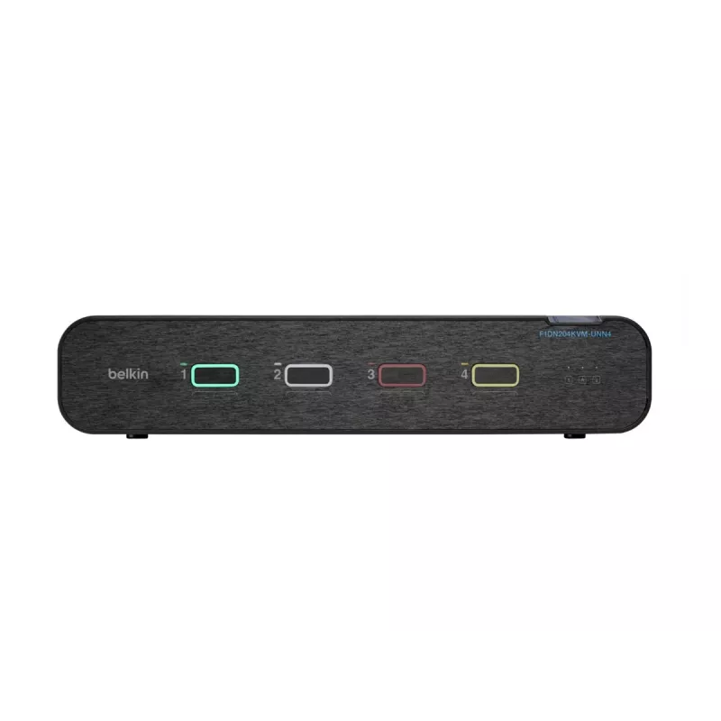 Belkin F1DN204KVM-UNN4 Universal Secure Dual-Head 4P Desktop-KVM-Switch