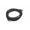 Patchkabel UTP Lanberg PCU6-10CC-0300-BK (RJ45 - RJ45, 3m, UTP, Kat. 6, Farbe Schwarz) (PCU6-10CC-0300-BK)