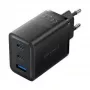 Vention FERB0-EU Wandladegerät 65 W, 3 USB-Anschlüsse, schwarz