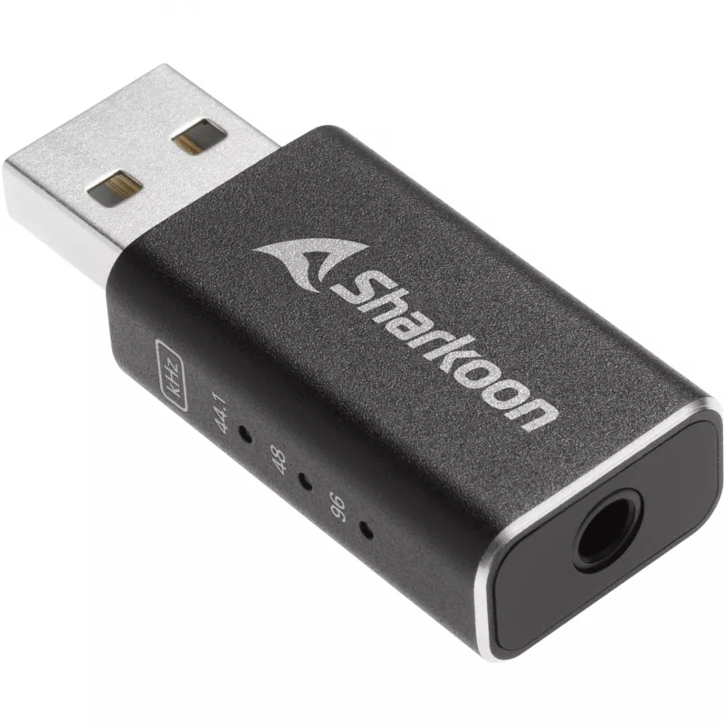 Sharkoon Gaming DAC Pro S V3 externe Soundkarte, schwarz