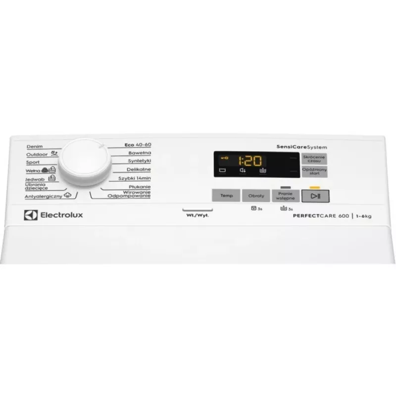 Waschmaschine Electrolux EW6TN5261FP, Frontlader 6 kg, Energieeffizienzklasse D