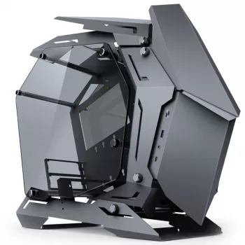 Jonsbo MOD3 Mini Micro-ATX Tower Showcase Tempered Glass - Grau - Tower