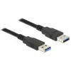 USB-Kabel DeLOCK 85062 USB 3.2 Gen 1 2m USB A Schwarz