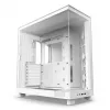 NZXT H6 Flow Mid-Tower Gehäuse - Weiß