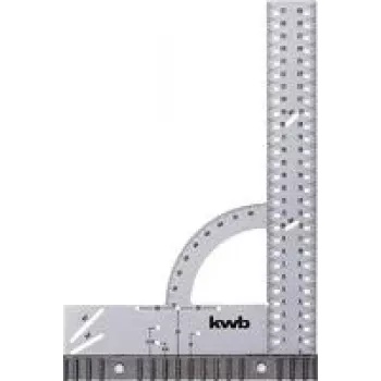 Winkelmaß KWB 067430 Aluminiumkonstruktion 90° für Zimmerei und Metallbau