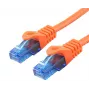 Netzwerk-Patchkabel LOGON Cat5e U/UTP 20 m RJ-45 auf RJ-45 Orange