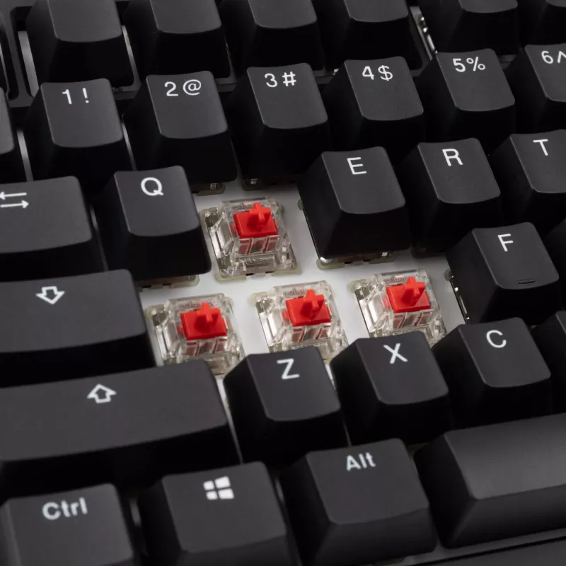 Ducky Tinker 75 Tastatur Gaming USB US Englisch Schwarz