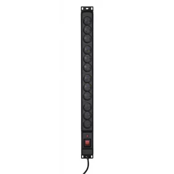 Activejet COMBO 12-Steckdosenleiste 1,5m schwarz