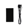 Alphacool Core 25669 11x 3-Pin DRGB Splitter mit SATA-Stromanschluss, schwarz