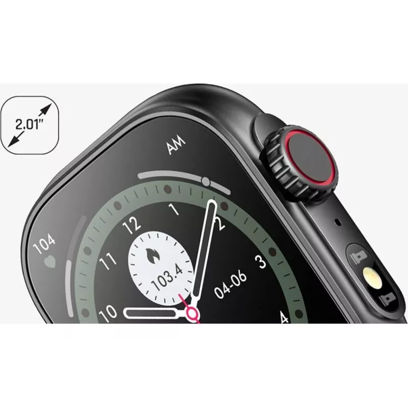 myPhone Watch Tool 5,08 cm (2 inch) IPS 24 mm Digital 240 x 296 Pixel Touchscreen Schwarz