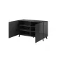 Cama Sideboard 2D REJA graphitgrau glänzend/graphitgrau glänzend