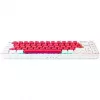 GAMIAC TKL69G SF Gaming Tastatur, Kailh Rot - Weiß/Rot