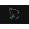 Razer Kraken Kitty V2 BT kabelloses Gaming-Headset, Bluetooth 5.2, Over-Ear, Mikrofon, Geräuschunterdrückung, Chroma RGB, 20–20.000 Hz, Schwarz