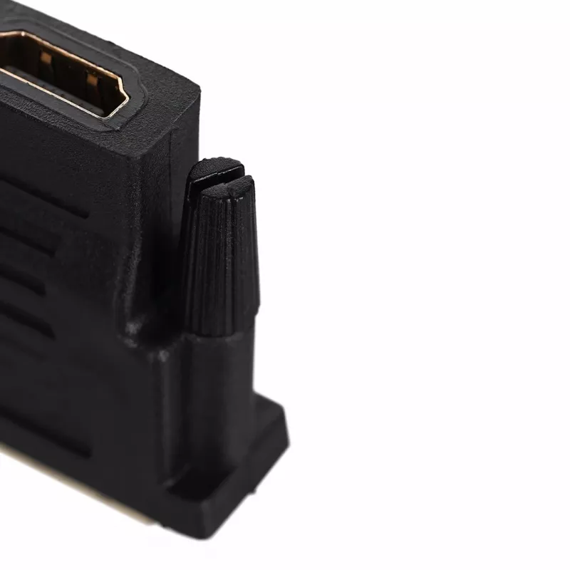 Savio CL-21 Adapter HDMI-Buchse auf DVI-D-Stecker, Schwarz