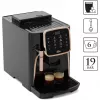 Okka Espresso Pro, Vollautomat Schwarz/Bronze, 1450 Watt