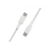Belkin BOOST CHARGE - USB-Kabel - 24-polig USB-C (M) zu 24-polig USB-C (M) - USB 2.0 - 2 m - Weiß