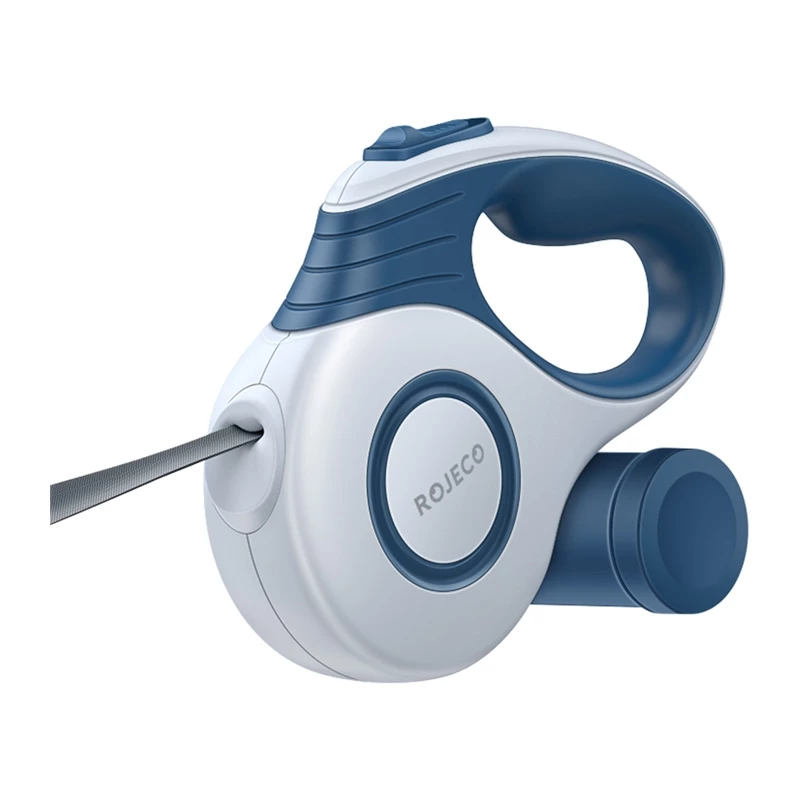 Automatische Rollleine Rojeco A12 5M — 5 m, blau