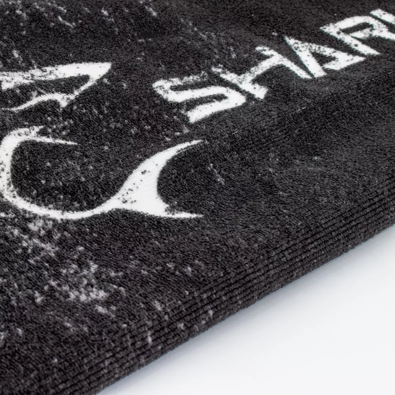 Handtuch White Shark TW-02 Sägezahnfisch schnell trocknend Leichtgewicht Mikrofaser