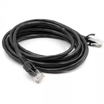 Kabel Cat5E UTP, 3m, Schwarz
