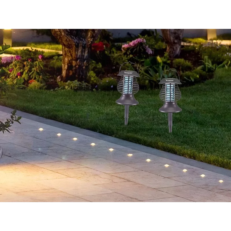 Beper P206ZAN111 Solar-Laterne Insektenvernichter, UV-A-Lampe