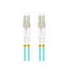 Glasfaserkabel LANBERG FO-LULU-MD31-0010-TQ 1 m OM3 LC–LC Aqua