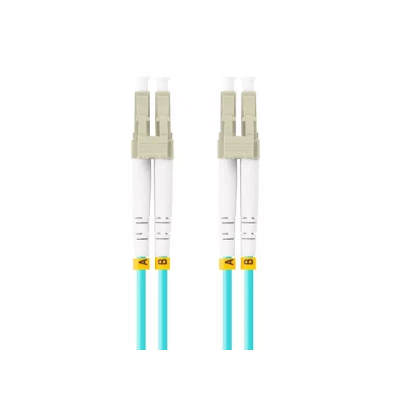 Glasfaserkabel LANBERG FO-LULU-MD31-0010-TQ 1 m OM3 LC–LC Aqua